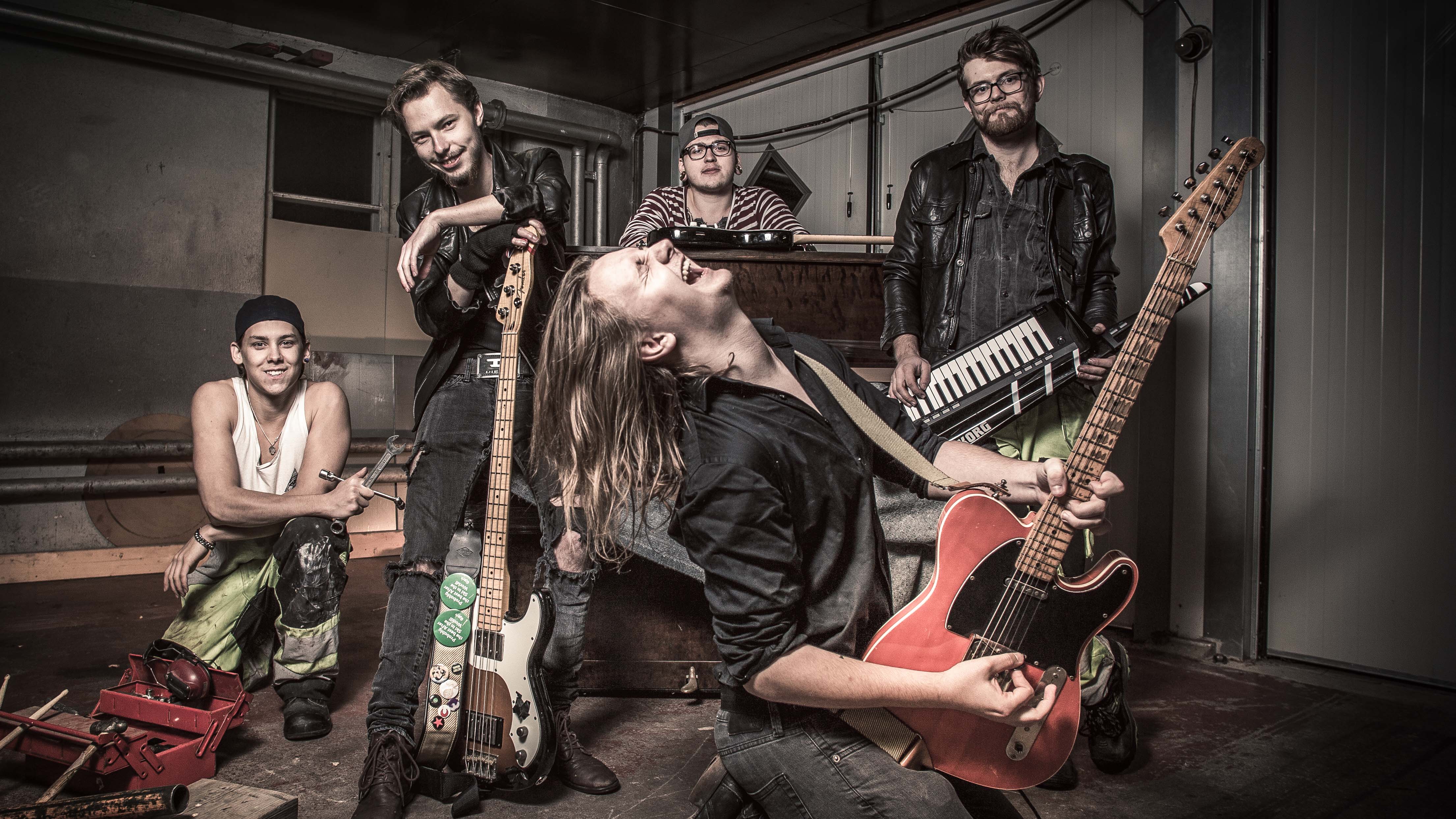 Arga Fuskbyggarna – Bandbild Arga Fuskbyggarna - Bandbild